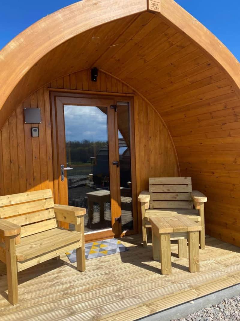 Migdale Pods Luxury Glamping Apartman Bonar Bridge Kültér fotó